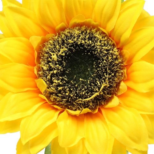 Article Tournesol artificiel pour décoration Ø15cm