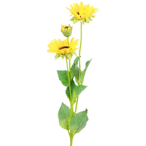 Floristik24 Plantes artificielles tournesols artificiels fleurs artificielles décoration jaune 64cm