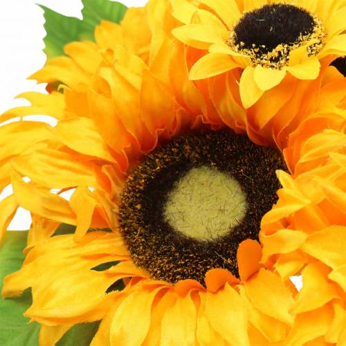 Article Bouquet décoratif tournesol bouquet jaune 30cm