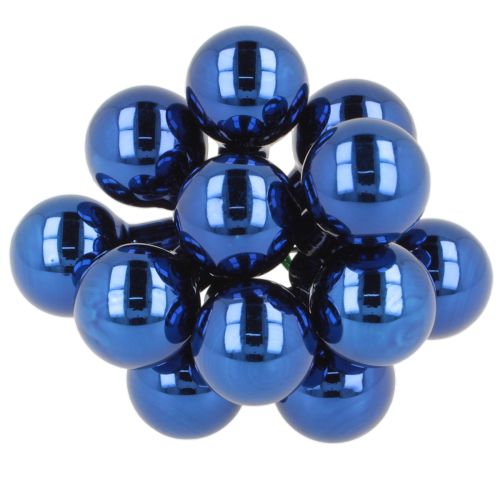 Mini boules de Noël sur fil de fer, baies miroir, 20 mm, 140 pièces | Floristik24.be