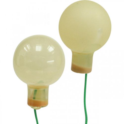 Article Mini boules de Noël crème mix mat/brillant Ø20mm 140 pcs