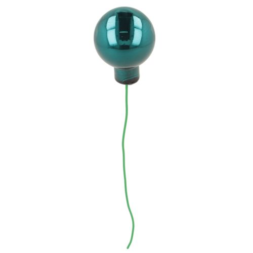 Mini boules de Noël en mélange mat brillant avec baies effet miroir, 20 mm, 140 pièces | Floristik24.be