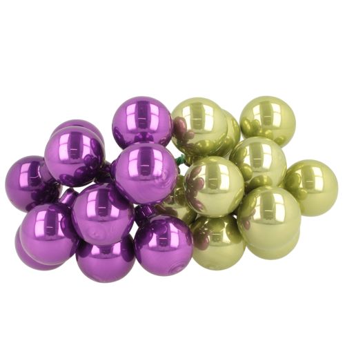 Mini boules de Noël sur fil de