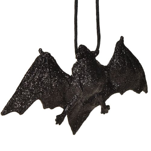 Article Figurines d'araignées et de chauves-souris noires 10 cm, 14 cm, 3 pièces