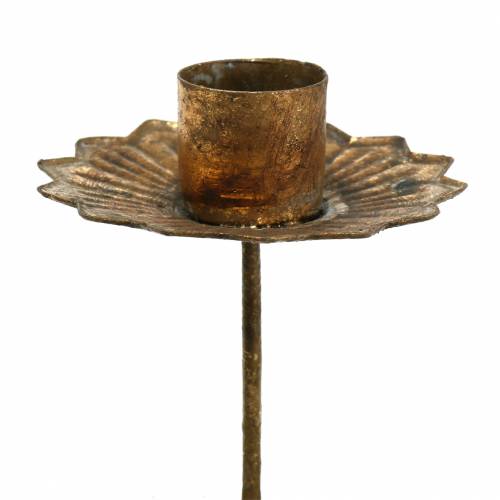 Floristik24 Bougeoir Couronne de l'Avent pour bougeoir bâton Ø7cm 4pcs