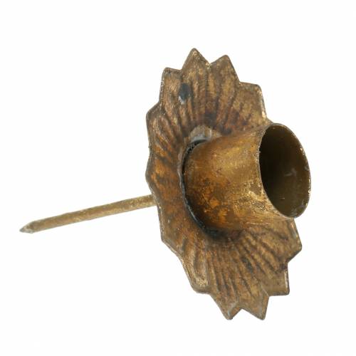 Floristik24 Bougeoir Couronne de l'Avent pour bougeoir bâton Ø7cm 4pcs