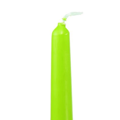 Article Bougies coniques 250/23 vert clair 12 pcs.