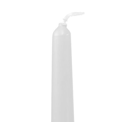 Article Bougies coniques 250/23 bougies blanches 12 pièces
