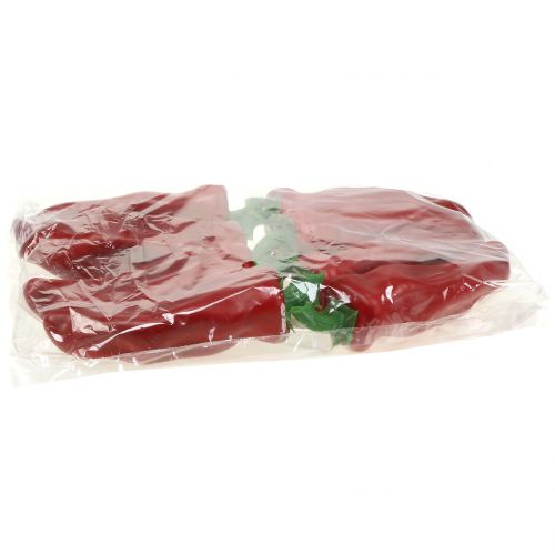 Floristik24 Poivrons pointus rouge 14cm 8pcs