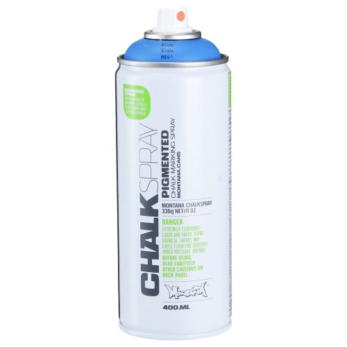 Floristik24 Spray craie bleu Spray craie Montana Cans 400 ml