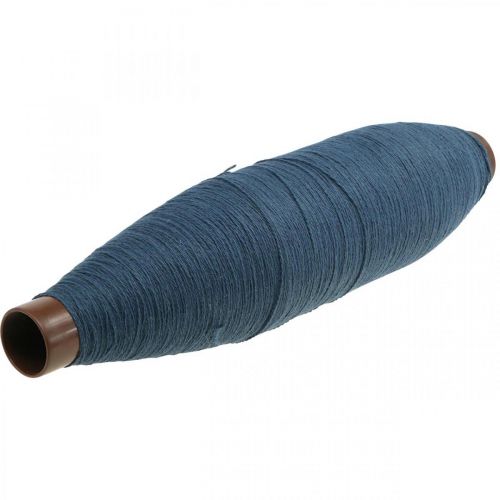 Floristik24 Fil sur bobine, ficelle, bleu, Ø2mm