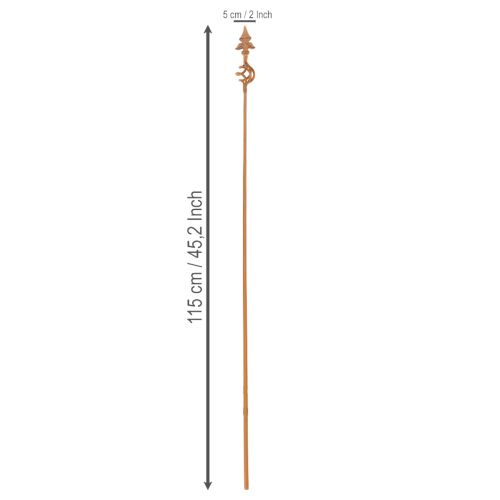 Article Treillis sur piquet pour la décoration de jardin avec élément décoratif 115 cm