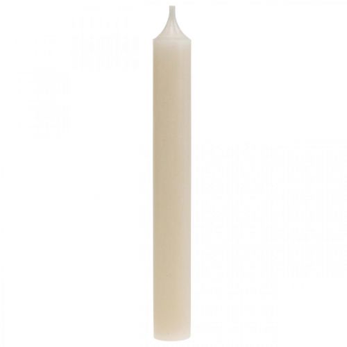 Article Bougie tige bougies cire crème blanche 180mm/Ø21mm 6pcs