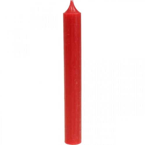 Article Bougies coniques Bougies rouges Décoration de bougie Noël Ø21/170mm 6 pièces