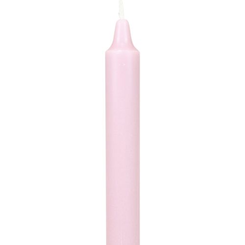 Article Bougies coniques PURE Bougies Wenzel Rose Antique Rose 250/23mm 4 pcs