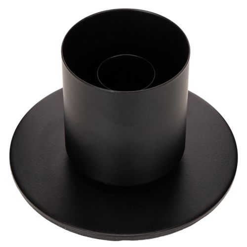Bougeoir conique avec cylindre en verre. Simple et intemporel. 31 cm | Floristik24.be