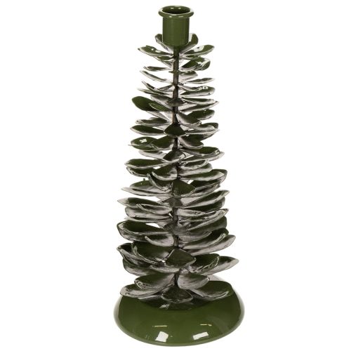 Chandelier en métal vert, décoration sapin de Noël, 28 cm acheter | Floristik24.be