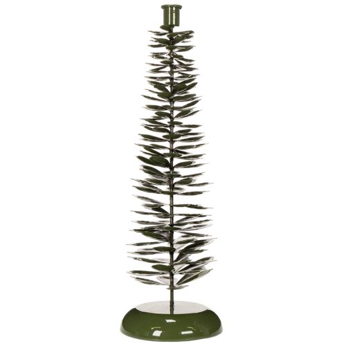 Bougeoir en forme de sapin de