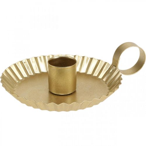 Article Bougeoir bougeoir en métal doré Ø9,5cm 4pcs