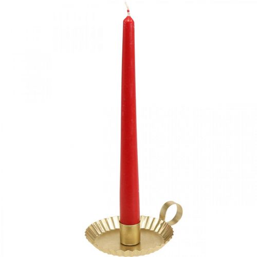 Article Bougeoir bougeoir en métal doré Ø9,5cm 4pcs