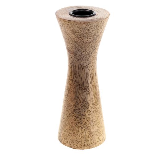 Floristik24 Bougeoir bâton bougeoir en bois naturel Ø6cm H20cm