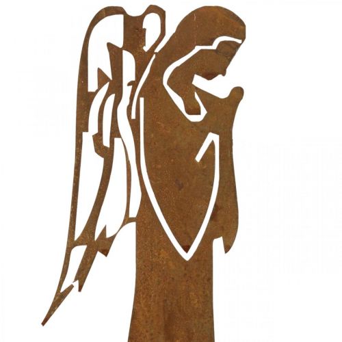 Floristik24 Piquet de jardin Noël Patine Déco Ange Priant 40cm