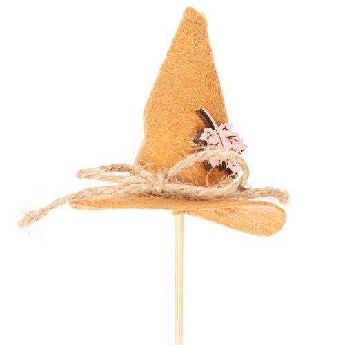 Chapeaux de sorcière décoratifs en feutre pour décoration de table automnale, 28 cm, lot de 12 | Floristik24.be