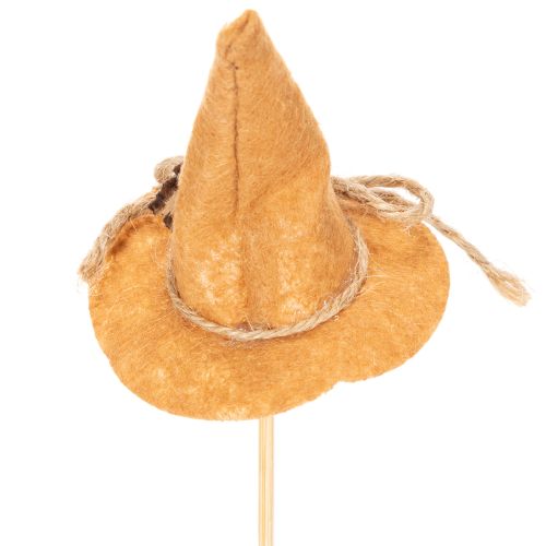 Chapeaux de sorcière décoratifs en feutre pour décoration de table automnale, 28 cm, lot de 12 | Floristik24.be