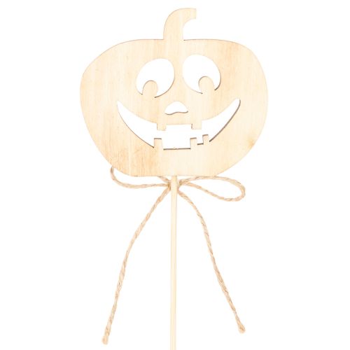 Citrouille décorative avec visage, décoration d'Halloween, 31 cm, lot de 12 | Floristik24.be
