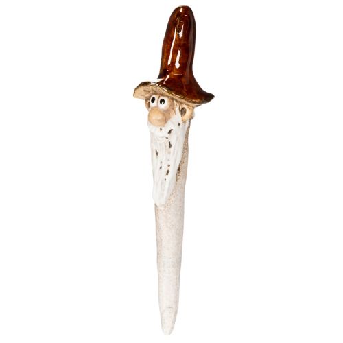 Figurine décorative de nain de jardin pour pots de fleurs, 16 cm, lot de 2 | Floristik24.be