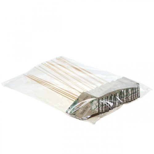 Floristik24 Bouchons à fleurs en bois décoration Home Sweet Home 6,5x7,5cm 18 pcs