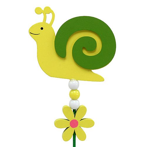 Floristik24 Bouchon escargot coloré asst. 7,5 cm 16 pièces