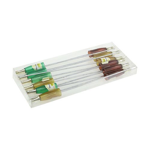 Article Bouchon bouteilles de champagne marron, vert, jaune 7,5cm L28,5cm 10 pièces