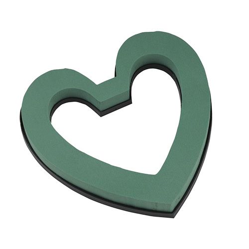 Article Matériau enfichable coeur ouvert 22cm 4 pcs