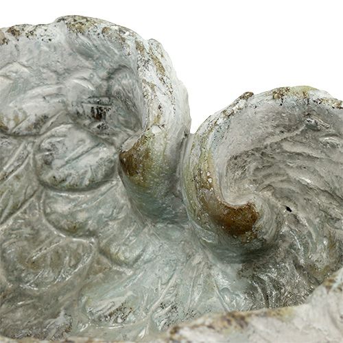 Floristik24 Bol enfichable forme coeur 15cm x 13cm H8cm