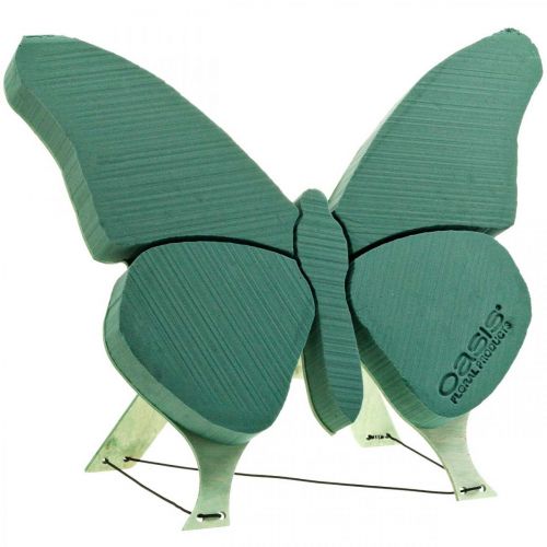 Floristik24 Papillon en mousse florale avec support 56cm x 40cm