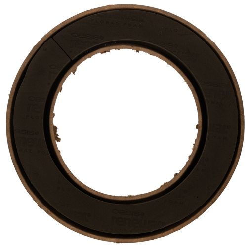 Anneau en mousse florale OASIS® Renewal® Biolit® 45 cm (2 pièces)