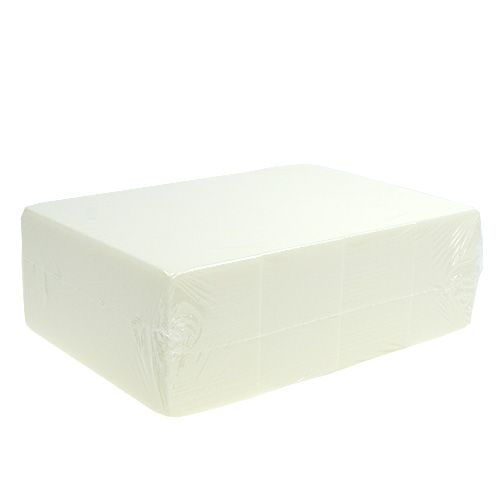 Floristik24 Briques en mousse florale arc-en-ciel ivoire 4pcs