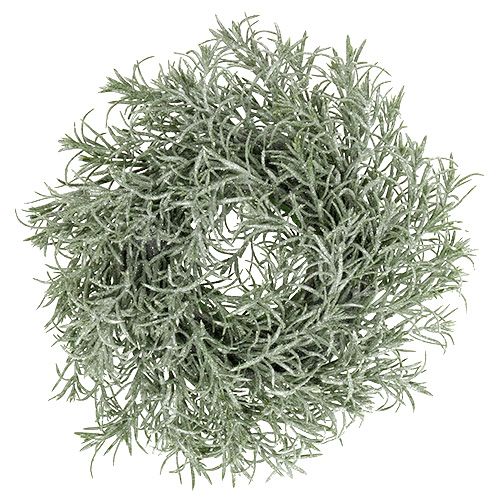 Floristik24 Couronne décorative Ø30cm avec vert pailleté