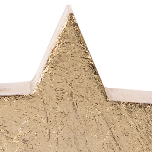 Support décoratif en forme d'étoile de Noël pour table ou étagère, 10 cm, lot de 3 | Floristik24.be