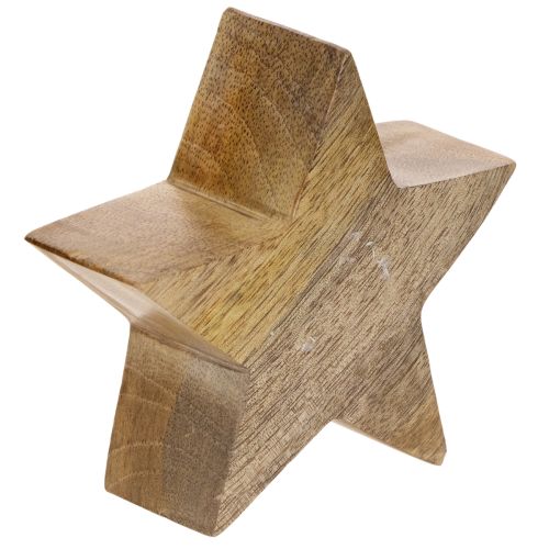 Support décoratif en forme d'étoile de Noël pour table ou étagère, 10 cm, lot de 3 | Floristik24.be