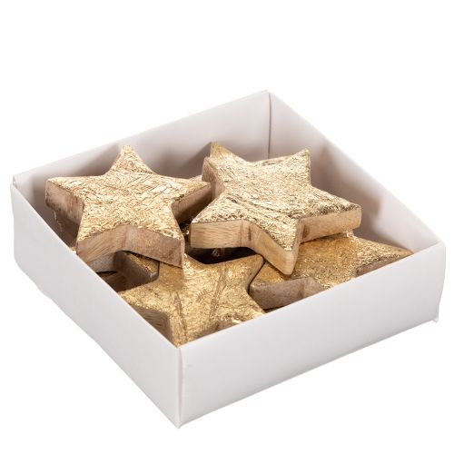 Étoiles décoratives brillantes pour la décoration de table, 5 cm, lot de 9 | Floristik24.be