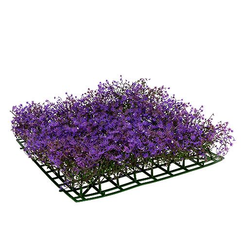 Floristik24 Tapis Fleur Etoile 25cm x 25cm Violet