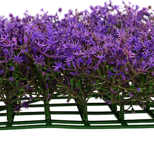 Article Tapis Fleur Etoile 25cm x 25cm Violet