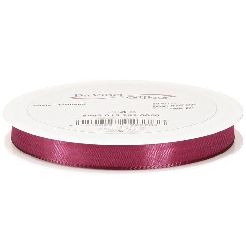 Article Ruban taffetas élégant, ruban cadeau, ruban décoratif Erika 15 mm, 50 m