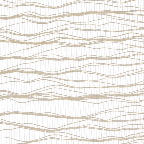 Floristik24 Ruban tissu chemin de table crème 26cm x 300cm