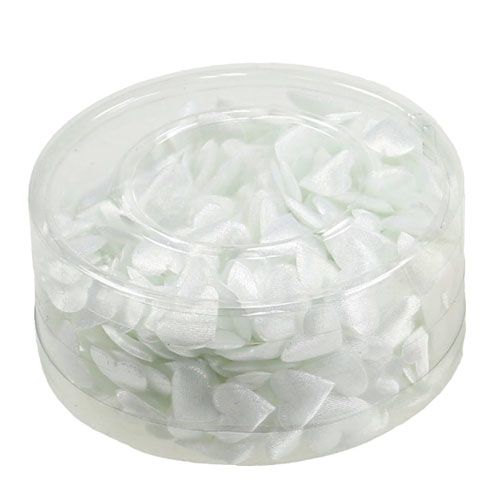 Article Coeurs à disperser blancs 1,3 cm 500 pcs