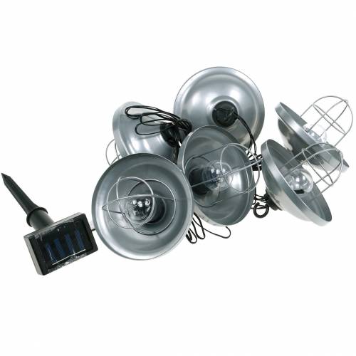 Article Guirlande lumineuse solaire à LED, éclairage de brin à l'extérieur
