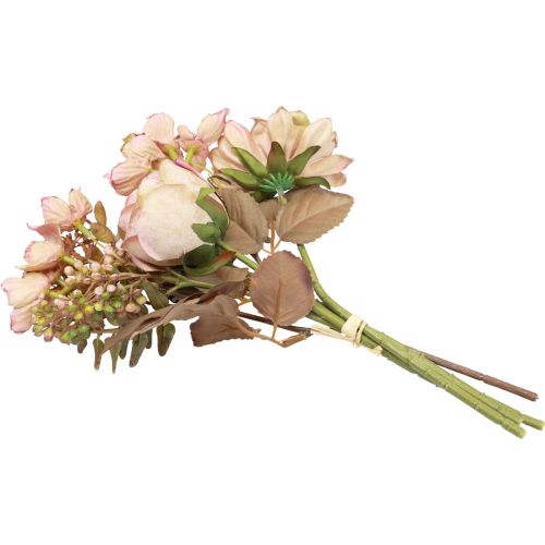 Floristik24 Bouquet de fleurs artificielles fleurs artificielles roses artificielles antique 30cm