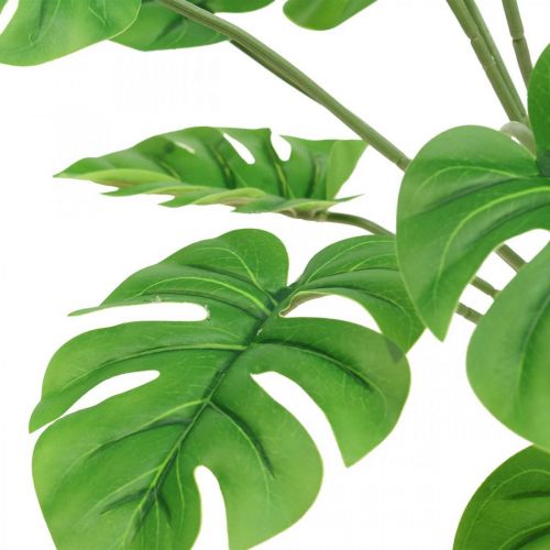 Article Bouquet Monstera liant artificiel vert plante artificielle 42cm